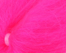 Lincoln Sheep Hair, Fluo Pink